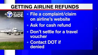 How to get a refund from airlines during travel troubles