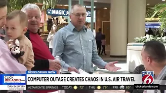 Computer outage creates chaos in US, Central Florida air travel