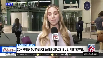 Computer outage creates chaos in US, Central Florida air travel