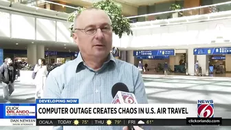 Computer outage creates chaos in US, Central Florida air travel