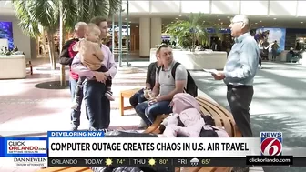 Computer outage creates chaos in US, Central Florida air travel