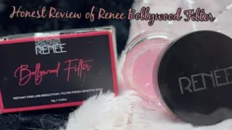 Get Celebrity's Like Flawless Face ????❤️Honest Review of Renee Bollywood Filter #makeup #review