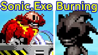 Friday Night Funkin' Burning Mockup Animation - Playable | VS Sonic.Exe 2.5/3.0 (FNF Mod/Hard/Sonic)