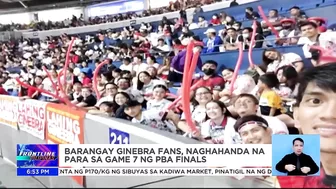 Game 7 attendance ng PBA Commissioner's Cup Finals, inaasahang record-breaking | Frontline Pilipinas