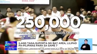 Game 7 attendance ng PBA Commissioner's Cup Finals, inaasahang record-breaking | Frontline Pilipinas