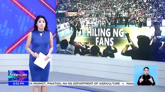 Game 7 attendance ng PBA Commissioner's Cup Finals, inaasahang record-breaking | Frontline Pilipinas