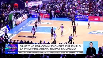 Game 7 attendance ng PBA Commissioner's Cup Finals, inaasahang record-breaking | Frontline Pilipinas