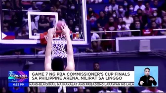 Game 7 attendance ng PBA Commissioner's Cup Finals, inaasahang record-breaking | Frontline Pilipinas