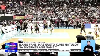 Game 7 attendance ng PBA Commissioner's Cup Finals, inaasahang record-breaking | Frontline Pilipinas