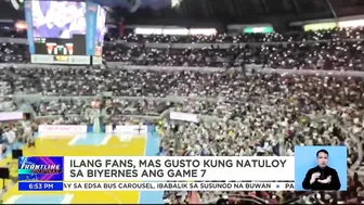 Game 7 attendance ng PBA Commissioner's Cup Finals, inaasahang record-breaking | Frontline Pilipinas