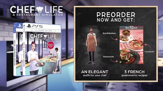 Chef Life: - A Restaurant Simulator: MICHELIN Trailer | PS5 & PS4 Games