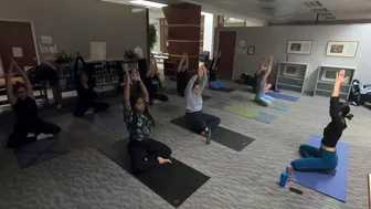 IU Health Methodist provides free yoga classes for nurses and doctors