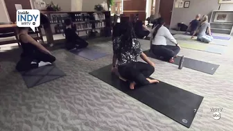 IU Health Methodist provides free yoga classes for nurses and doctors