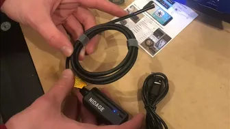 (REVIEW) nidage “wireless endoscope” inspection flexible 5.5mm WiFi borescope camera android iPhone