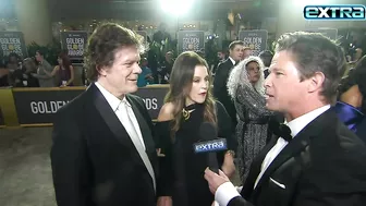 Lisa Marie Presley Appeared Unsteady in Final 'Extra' Interview at Golden Globes