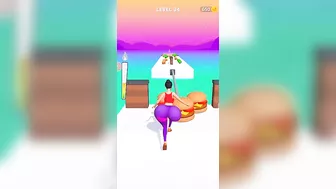 Twerk Run 3D_All Level 34 Gameplay Android,ios_Walkthrough Mobile Game New App Update