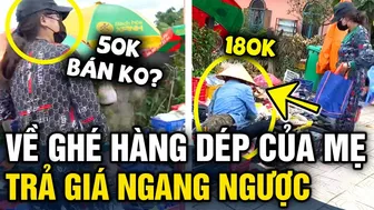 Con gái bất ngờ về Việt Nam 'GHÉ HÀNG DÉP' của mẹ TRẢ GIÁ NGANG NGƯỢC và cái kết | Tin 3 Phút