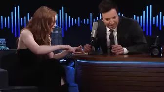 Mimic Challenge with Sadie Sink | The Tonight Show Starring Jimmy Fallon