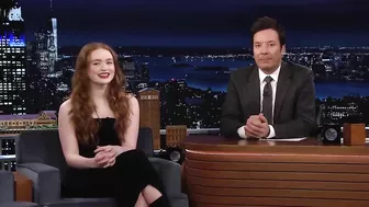 Mimic Challenge with Sadie Sink | The Tonight Show Starring Jimmy Fallon