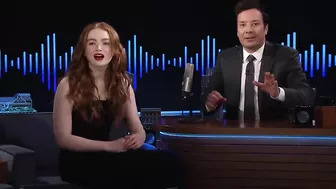 Mimic Challenge with Sadie Sink | The Tonight Show Starring Jimmy Fallon