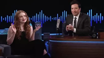 Mimic Challenge with Sadie Sink | The Tonight Show Starring Jimmy Fallon