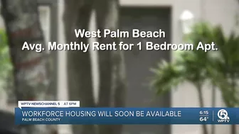 New workforce housing units coming to Palm Beach County