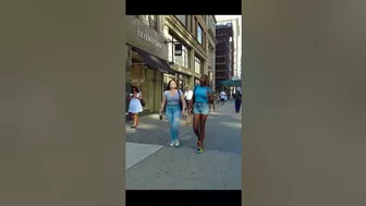 NYC Manhattan Summer Walk - Flatiron Public Plaza & Broadway, Travel #Shorts