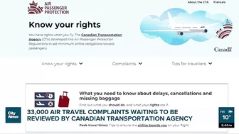 Thousands of air travel complaints still to be reviewed by Canadian Transportation Agency