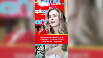 Aura Cristina Geithner en 0nly Fans: Le llegan propuestas de mujeres