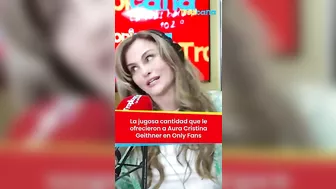 Aura Cristina Geithner en 0nly Fans: Le llegan propuestas de mujeres