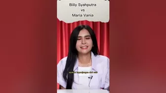 PINTERAN MANA BILLY SYAHPUTRA VS MARIA VANIA #shorts #celebrity #artis