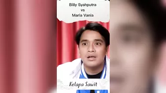 PINTERAN MANA BILLY SYAHPUTRA VS MARIA VANIA #shorts #celebrity #artis