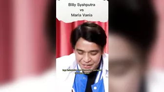 PINTERAN MANA BILLY SYAHPUTRA VS MARIA VANIA #shorts #celebrity #artis