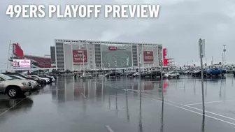 49ers, Fans Prepare for Storm Ahead of Playoff Game Against Seahawks