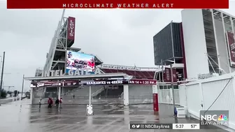 49ers, Fans Prepare for Storm Ahead of Playoff Game Against Seahawks