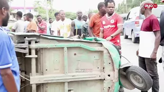 AJALI MBEZI BEACH:BAJAJI MBILI ZAGONGANA USO KWA USO "DEREVA KAKIMBIA, MWINGINE MAJERUHI