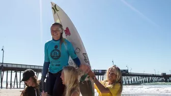 Kirra Pinkerton Zeroes In On SLO CAL Open At Pismo Beach