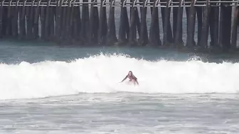 Kirra Pinkerton Zeroes In On SLO CAL Open At Pismo Beach