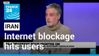 Iran protests, 4 months on: Internet blockage hits Instagram, WhatsApp users • FRANCE 24 English