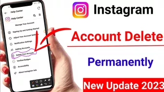 How to delete instagram account | Instagram account delete kaise kare permanently | Insta Account id