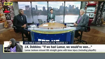 Stephen A. reacts to Lamar Jackson not traveling to Cincinnati | Get Up