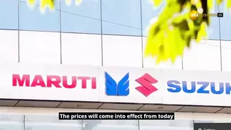 Carmaker Maruti Suzuki hikes car prices by around 1.1% across models