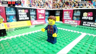 Supercopa de España 2023 • Real Madrid vs Barcelona 1-3 ???? All Goals ElClásico in Lego Football