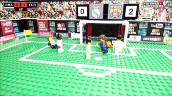 Supercopa de España 2023 • Real Madrid vs Barcelona 1-3 ???? All Goals ElClásico in Lego Football