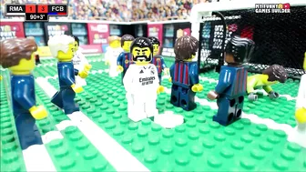 Supercopa de España 2023 • Real Madrid vs Barcelona 1-3 ???? All Goals ElClásico in Lego Football