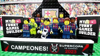 Supercopa de España 2023 • Real Madrid vs Barcelona 1-3 ???? All Goals ElClásico in Lego Football