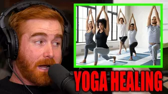 Andrew Santino Admits Yoga Is NOT A Ponzi Scheme & Fixed His Back!