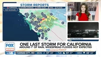 California's Nearly Monthlong Stretch Of Atmospheric River Impacts Will End This Week