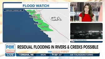 California's Nearly Monthlong Stretch Of Atmospheric River Impacts Will End This Week