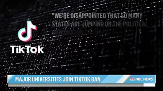 Major universities join TikTok ban as security concerns grow